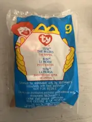 TUSK THE WALRUS STUFFED PLUSH MCDONALDS TOY (NEW SEALED)