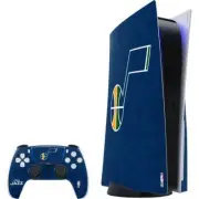 NBA Utah Jazz PS5 Bundle Skin - Utah Jazz Blue Texture