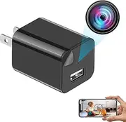 AersGu 2025 Update Indoor Surveillance Camera with Motion Detection,WiFi HD 1080P Indoor Home Security Camera Hidden Spy Detector-A1