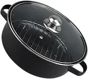 Mikinona Versatile Baked Pot for Chicken-Wings Corn Seafood Roasted Chicken-Wings Pot Smoke Channel