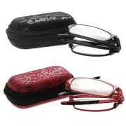 Glasses Foldable Presbyopic Eyewear Presbyopia Eyeglasses With Glasses Case