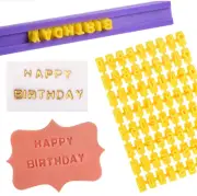 Fondant Cake Alphabet Letter Number Cookies Biscuit Stamp Embosser Mold Cutter Y