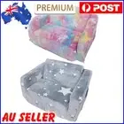 2 in 1 Kids Sofa Chair Glow in The Dark Extra Soft Open Couch for Girls and Boys