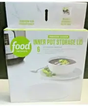 New Food Network Pressure Cooker Inner Pot Silicone Lid 6 Quart Instant Pot