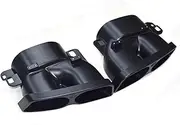 Car Exhaust Tip Compatible With Benz W205 W212 W222 W204 W213 C E S Class Exhaust System Rear Muffler Tip Tailpipe Exhaust Tips Tailpipe