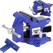 Heavy Duty Bench Vise 4.5 Inch: Table Clamp Woodworking Vice Press Drill Tools W