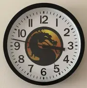 Mortal Kombat Themed Wall Clock