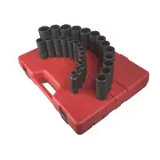 26-Piece 1/2 in. Drive 12-Point Metri Sunex 2827