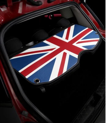 Boot Parcel Shelf Cover Leather Mat for BMW Mini Countryman F60 Union Jack FLAG