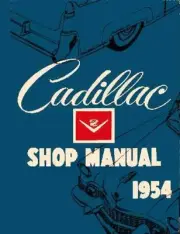 1954 Cadillac Service Shop Repair Manual Book Engine Drivetrain Electrical OEM (for: Cadillac)
