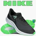 Nike Quest 3 Shield Black/Green Men's Weatherized Road Running Shoes Size 11.5