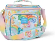 90s Retro Collection Square Lunch Box Cooler with Front Pocket and Adjustable