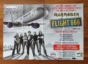 Iron Maiden + Behemoth 2-Sided 55X75 Wall Poster from Metal Hammer Magazine
