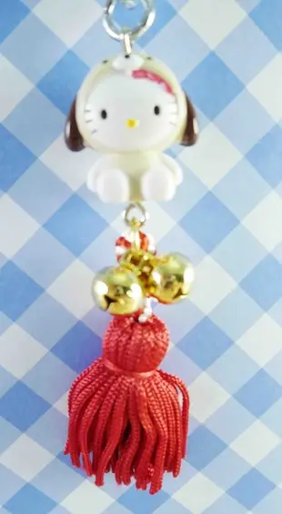 【震撼精品百貨】Hello Kitty 凱蒂貓~KITTY限量鑰匙圈-流蘇系列-狗