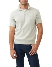 [Rodd & Gunn] Freys Crescent Knit in Stone