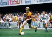 Ian Ormondroyd Of Bradford In Action 1988 Soccer Old Photo