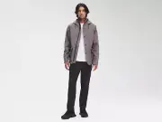 Canada Goose Lockeport Jacket Black Label Size: L, Color: Limestone