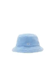 Light Blue Fluffy Tech Bucket Hat XS/S,M/L