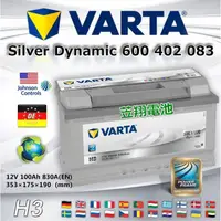 在飛比找蝦皮購物優惠-【電池達人】德國 正廠電池 VARTA H3 華達 汽車電瓶