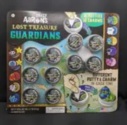 Crazy Aaron's Putty - Lost Treasure Guardians - 10 Pack Set With Charms - Sealed
