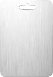 Stainless Steel Cutting Board - Stainless Steel Meat Chopping Kitchens Board | Kitchen Cutting Board for Rolling Pie Dough Kneading Bread