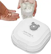 Travel Pill Case | Small Storage Box Pill Case - Pill Tracker With Compartments, Portable Travel Pill Box Pill Container, Storage Organizer Travel Accessories