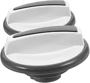 TINEASUR 2pcs Washing Machine Knob Cap Washer Control Knob Appliance Knob Dryer Washer Knob Dryer Knob Dryer Control Knob