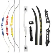 Archery Recurve Bow 66"68"70"Takedown 14-40lbs Alloy Riser Target Hunting Shoot