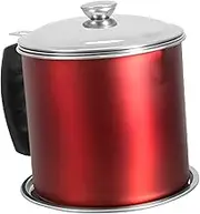 UTHCLO Bacon Grease Strainer Oil Pot Ghee Container Grease Jar Kitchen Oil Container with Separator