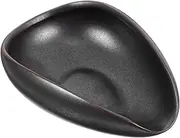 IMIKEYA Ceramic Coffee Bean Dosing Tray and Elegant Coffee Measuring Saucer for Daily Use for Weighing Coffee Beans Serving Tea Leaves Essential Kitchen Accessory