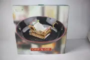 Susan Winget Christmas Memories Sleigh Ride Collection Ceramic Chip N Dip NIB