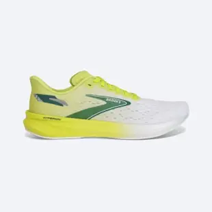 Brooks Hyperion [1104071D343 男 慢跑鞋 運動 訓練 競速 跑鞋 氮氣中底 透氣 螢黃 白