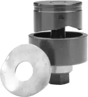 36506 Knockout Punch Unit, 30.5 Mm, Black