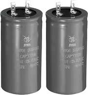 uxcell Motor Start Capacitor, 2 Pcs 100uf 300V 50/60Hz CD60 Running Capacitor Starting Capacitor for Air Conditioners, Electric Motor Starts Running