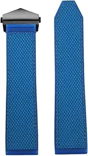 [BABCPMPGK] Fit For TAG Fit For Heuer Fit For Monaco Fit For Speed Series Bracelet CBL2184/2183 22MM Men's Soft Rubber Silicone Watch Strap Folding Buckle Watch band