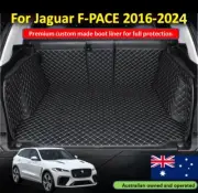 Fits Jaguar F-PACE 2016-2024 Custom Made Trunk Boot Mats Liner Cargo Mat Cover