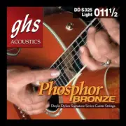 GHS Doyle Dykes Phosphor Bronze Acoustic Guitar Strings; DDS325 gauges 11.5-54
