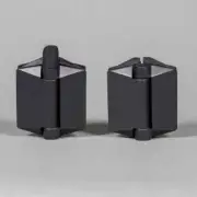 Polaris 125 Series SOFT CLOSE Glass to Glass Gate Hinge SET