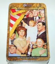 Norman Rockwell Collection - Salute the Flag America Puzzle - 500 pieces by 1765