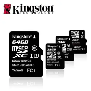  金士頓 Micro SD 存儲卡 16GB/32GB/64GB/128GB/256GB Class10 迷你 SD