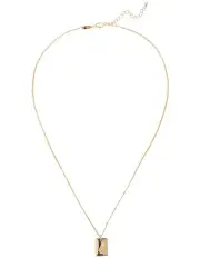 [Mocha] Elly Lou Flower Necklace for June in Light Gold