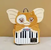 Loungefly Gremlins Gizmo Holiday Keyboard Cosplay Soft Mini Backpack NEW