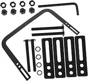 SEWACC 1set Mattress Slide Stopper Retainer Bar for Stability Non- Design for Bed Frames Prevents Sliding Easy to Install Mattress Stabilizer
