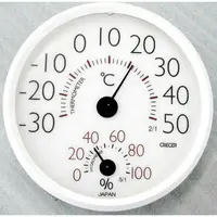 在飛比找樂天市場購物網優惠-CRECER溫濕度計(日本原裝)溫度計/濕度計/溼度計/溫溼