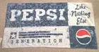 Vintage Pepsi Beach Towel "Nothing Else Is A Pepsi" NOS in Original Bag