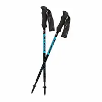 在飛比找蝦皮商城優惠-FIZAN 超輕三節式健行登山杖(2入) (藍/黑)[FZS