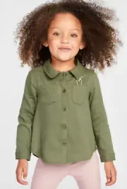 NEW OLD NAVY Pocket Shirt Toddler Girls 3 T