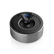 Bluetooth Speaker Subwoofer Mobile Phone Mini FM Radio Stereo Built-in Noise Reduction Microphone-Silver