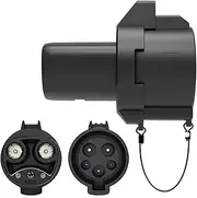 Compatible With Tesla Electric Car Charging Connector Convertor EV Charger Adapter Compatible With Tesla Model X/Y/3/S