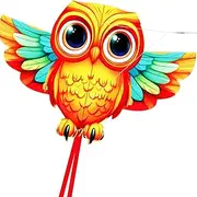 Touch the sky Cartoon Owl Dragon for Children and Adults, Exquisite Fabrics and Unique Structure Design, Excellent Outdoor Games and Activity Toys.
